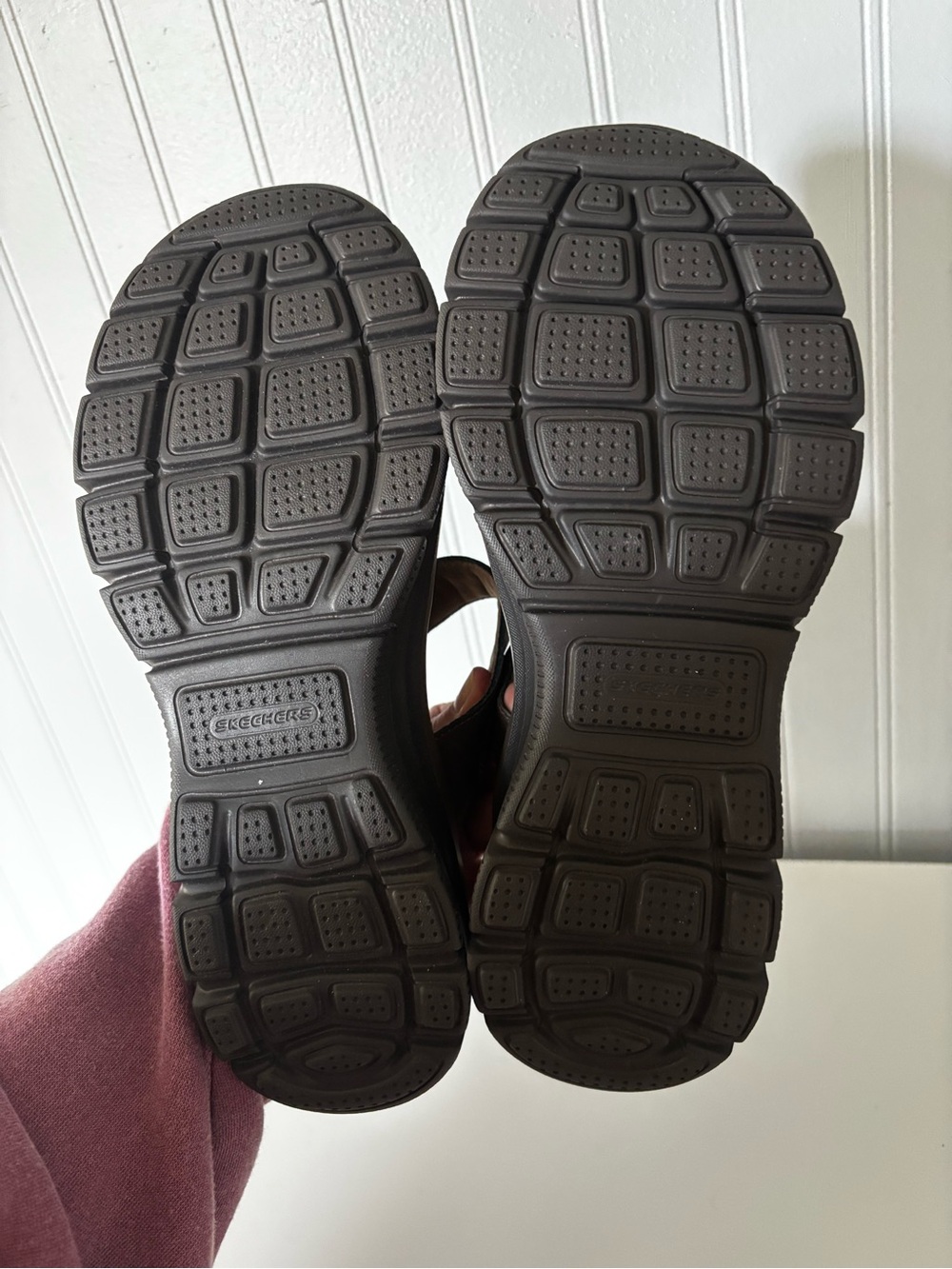 Skechers Women's Dark Brown Buckle Slide Mules - Picture 8 of 10